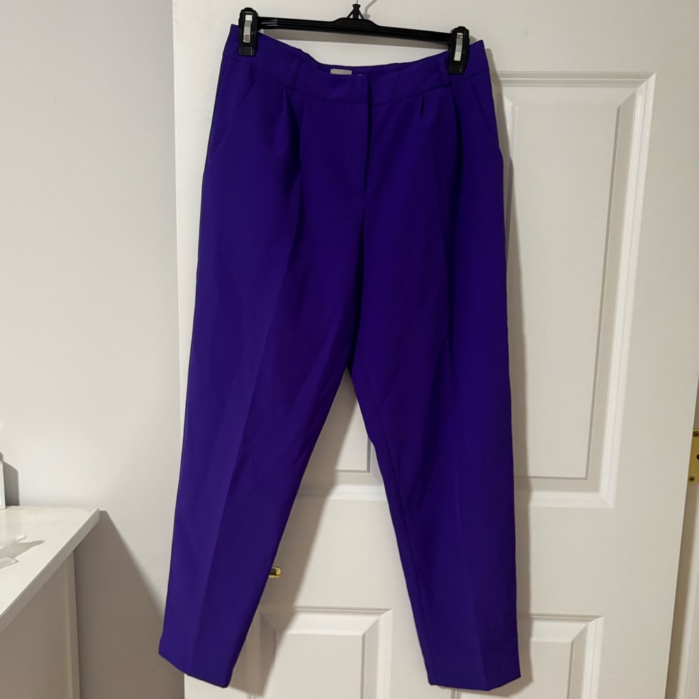 ASOS Women's Bold Purple Dress Pants